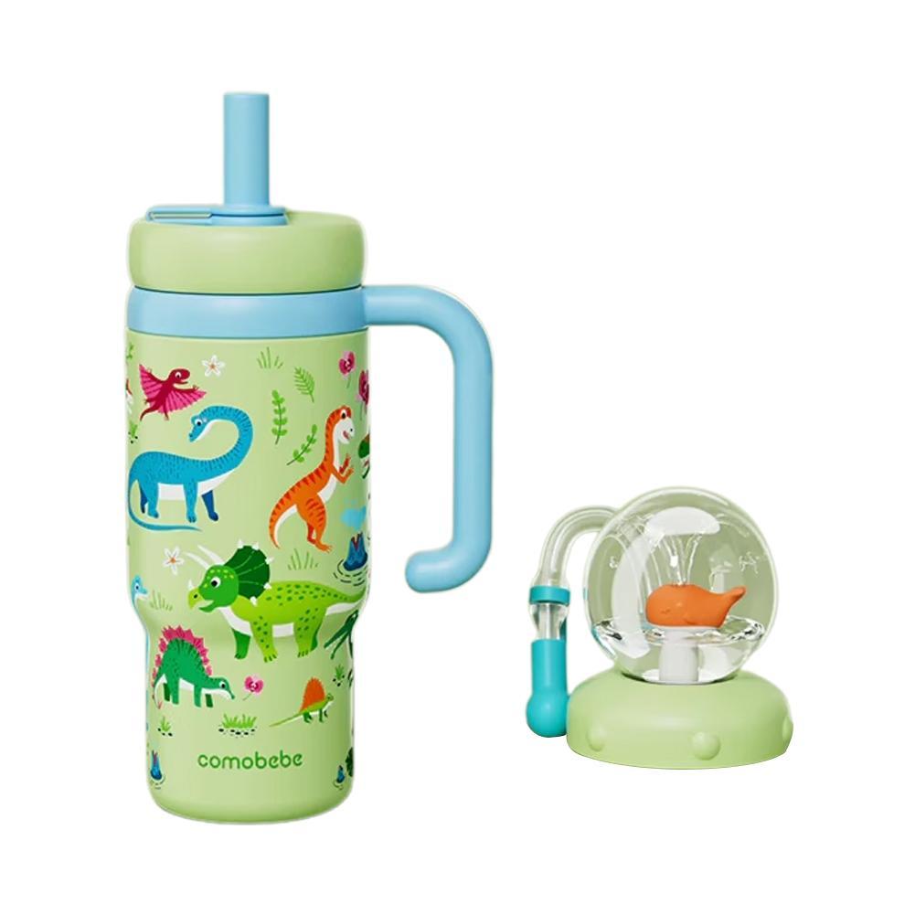 40oz Straw Double-Layer Insulated Cup Stainless Steel Portable Water Cup Vacuum Thermal Insulated Mug for Cold Hot Beverages