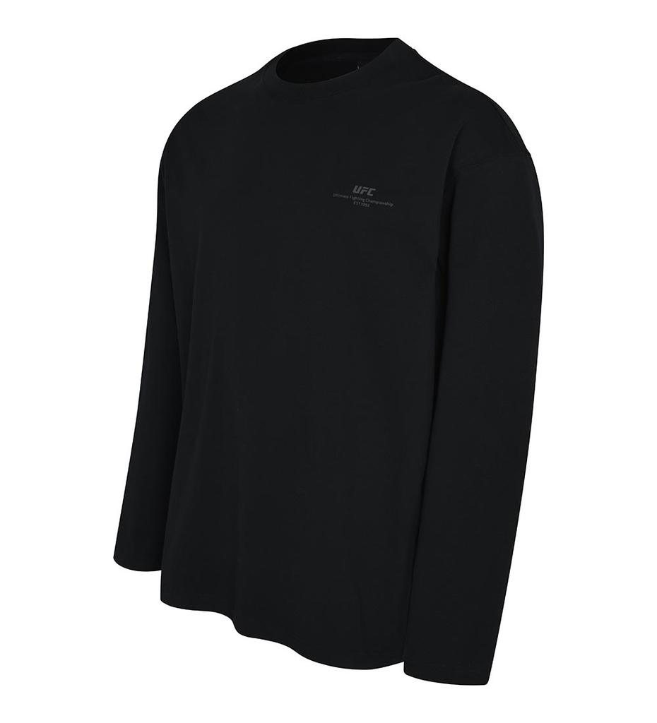 UFC SPORT Ufc Sorona Relax Fit Long Sleeve T-Shirt Black U2Lsv3312Bk