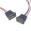 USB 2.0 Buchse Stromanschluss USB2.0 Ladeanschluss-Stecker mit Kabel USB-Ladebuchse