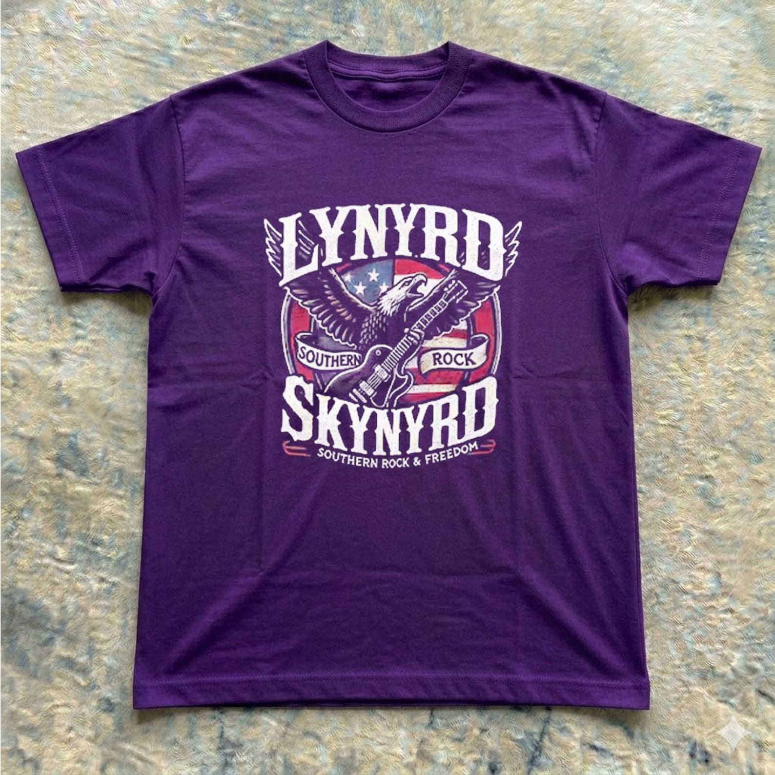 Lynyrd Skynyrd Southern Rock Concert T-Shirt, Vintage 70s Music Tee S