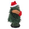 Rotating Dancing Christmas Tree Music Plastic Electric Christmas Tree Toy for Decoration Children"s