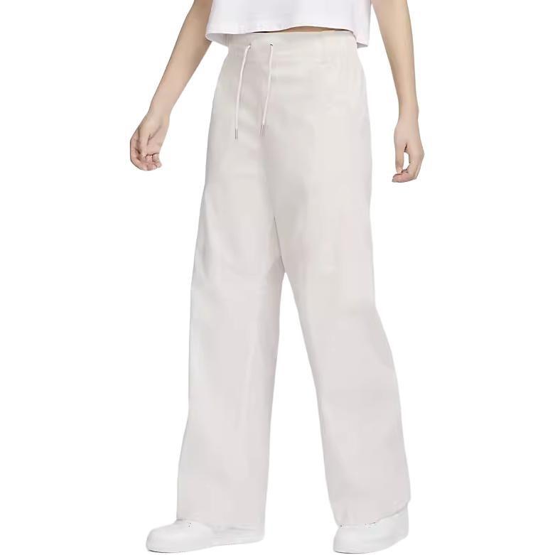 Nike Women's Woven High-Waisted Trousers 'Light Orewood Brown/Sail' FB8285-104