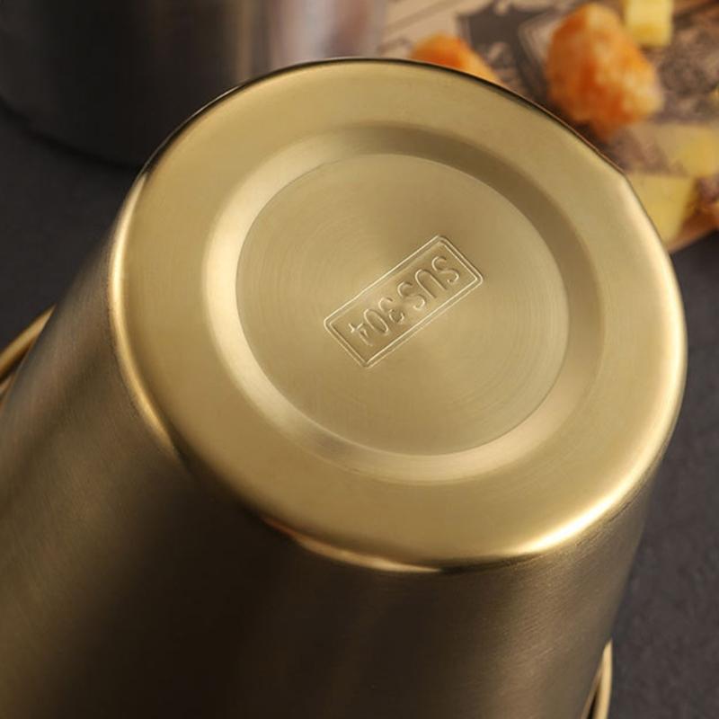 Small Metal Buckets Stainless Steel Material Dessert Buckets Small Pots Wedding Supplies for Food and Small Items