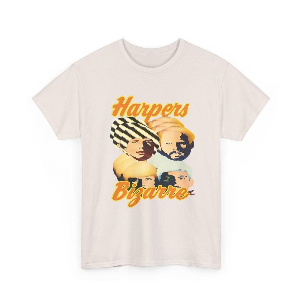 

1960s sunshine pop band harpers bizarre fan art tshirt 4XL