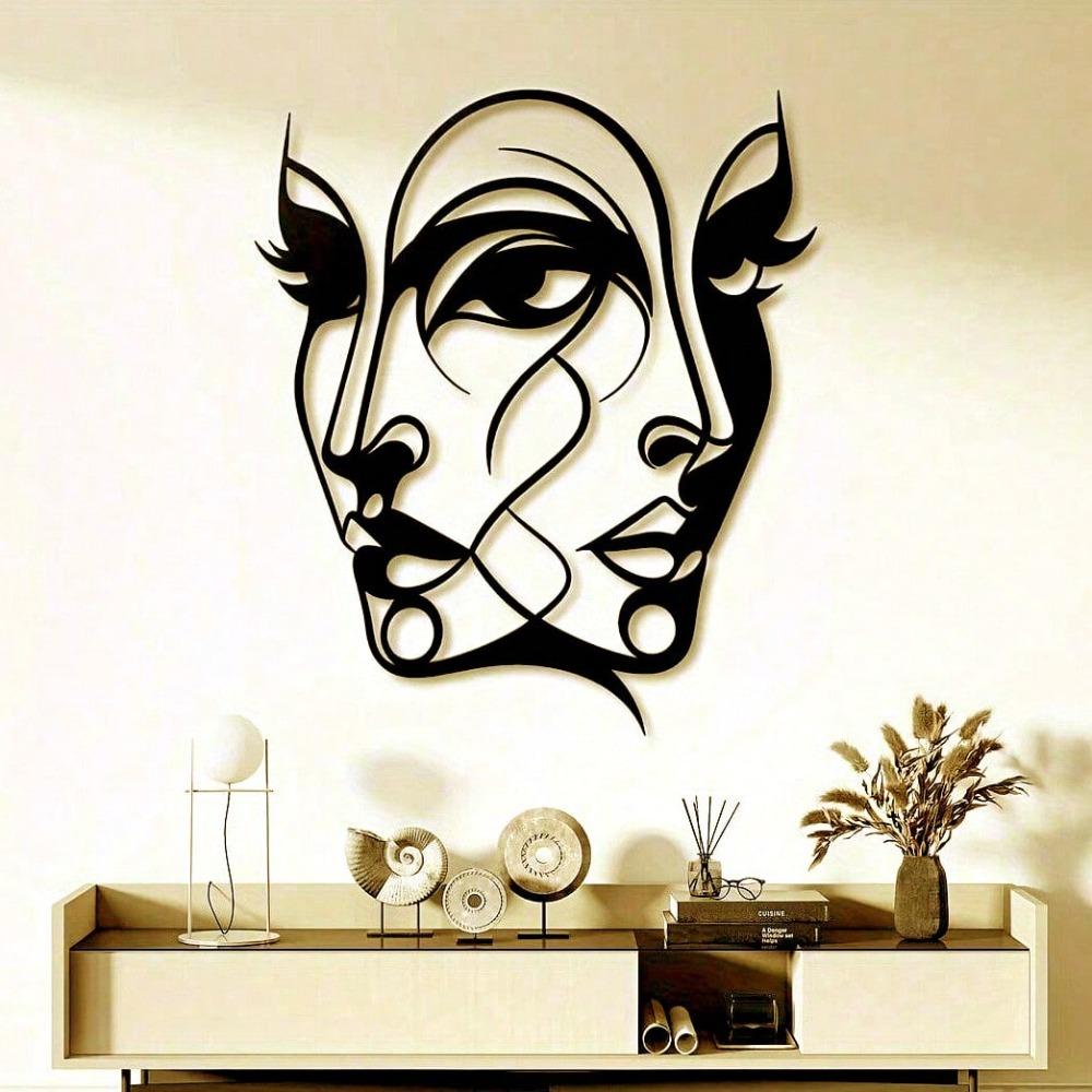 Metal Wall Art Wrought Iron Home Decor Holiday Gift for Christmas Easter