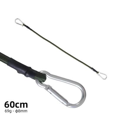 Outdoor Elastic Bungee Straps with Carabiner Hooks