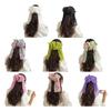 Lindo Prendedor de Cabelo em Formato de Laço Oversized Ornamento para Cabelo Longo ou Curto Feminino Antiderrapante