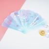 Mini Cartoon Handheld Folding Fan - Cute Student Design with Customizable Logo