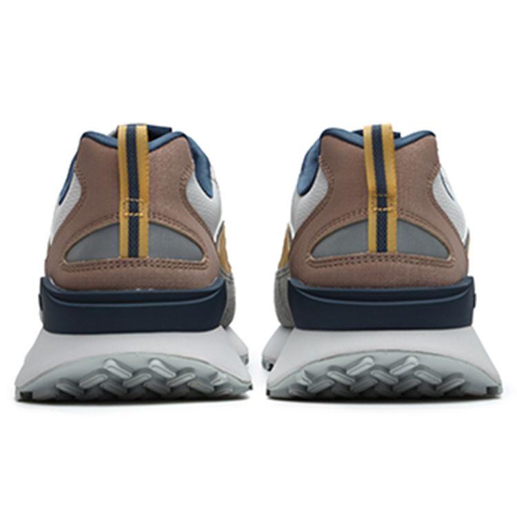 FILA Jogger Fabric Synthetic Leather Sports Shock Absorbing Wear Resistant Low Top Lifestyle Casual Shoes Men sneaker Mystery-Gray F12M216127FFN