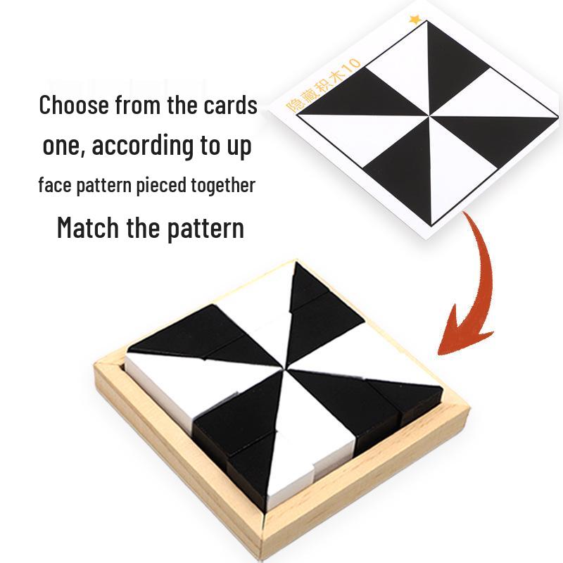 Kids' Educational Puzzle Blocks: Enhance Logical Thinking & Imagination