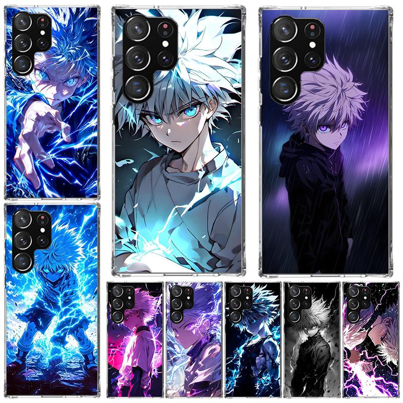 Huner X-Hunters Killua Soft Phone Case For Samsung Galaxy S22 S23 S24 S25 Edge S26 Ultra S20 FE S21 Plus + Fundas Coque Galaxy S