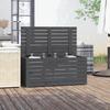 VidaXL Boîte de jardin gris 101x50,5x46,5 cm bois massif de pin 823950