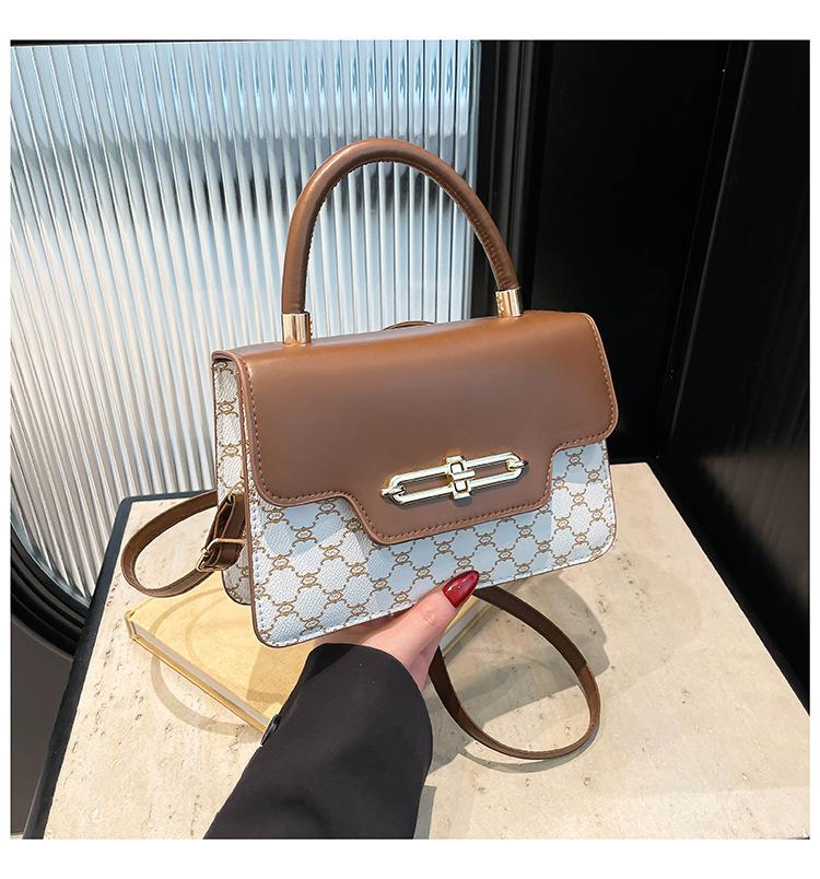 Summer new popular versatile commuter shoulder bag foreign style messenger bag women's simple high-end texture temperament handbag