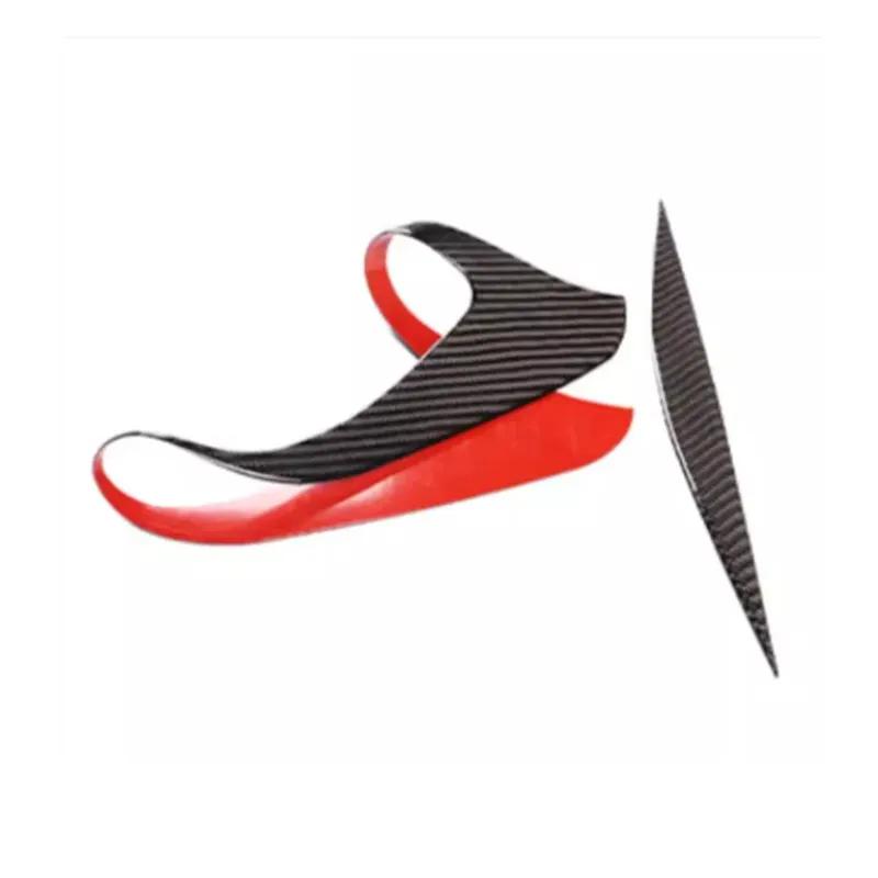 Carbon Fiber Car Interior Central Steering Wheel Window Lifting Button Frame Trim Sticker For Mercedes Benz V Class W447 2015-20