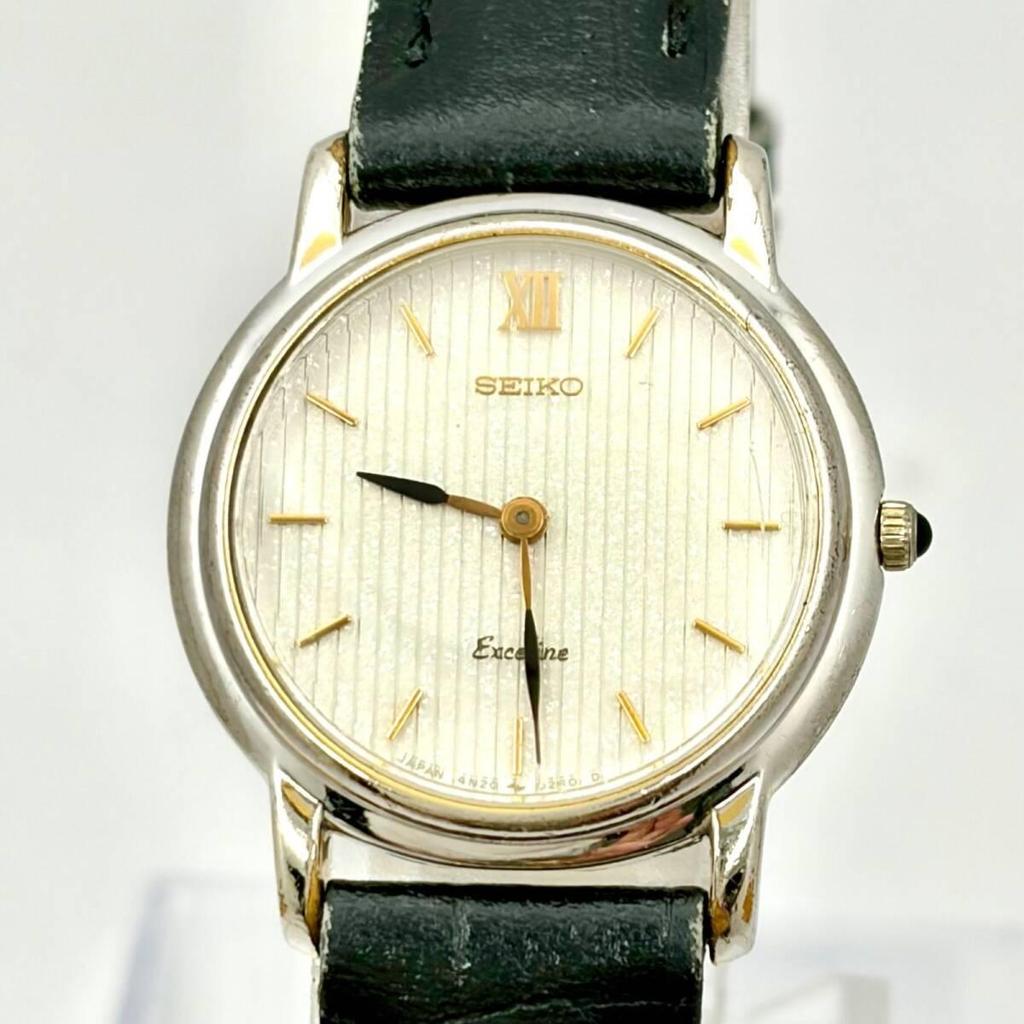 Used [New Battery] SEIKO Exceline Ladies Watch 4N20-0092 030105