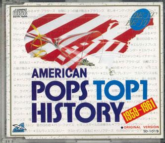 

CD VARIOUS - American Pops Top1 (1959-61) SD1019 INDEPENDENT LAB Japan Pop Used