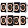 Watch Case Watch Cover Shockproof Hard PC Bumper Case Anti-scratch Hollow Protective Cover for Apple Watch Series 10 42MM/46MM