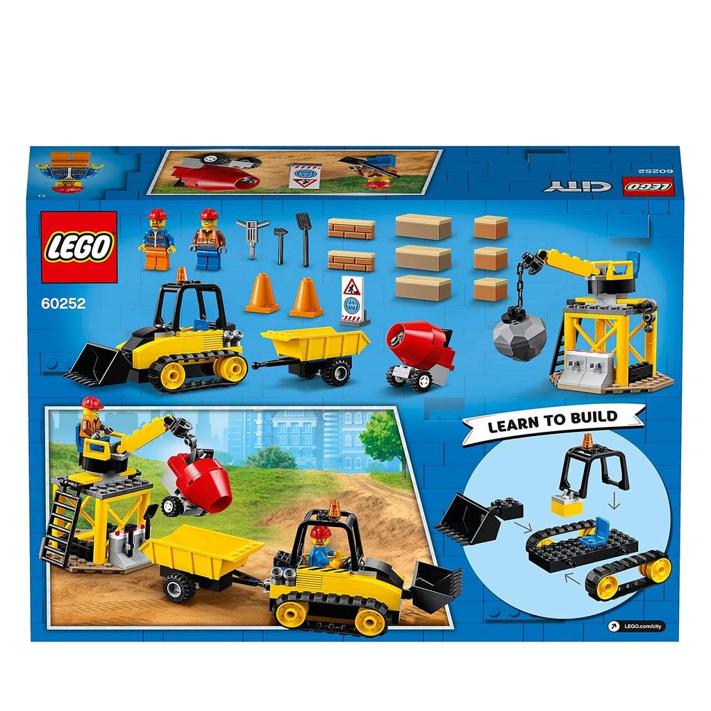 LEGO City Construction Site Bulldozer 60252
