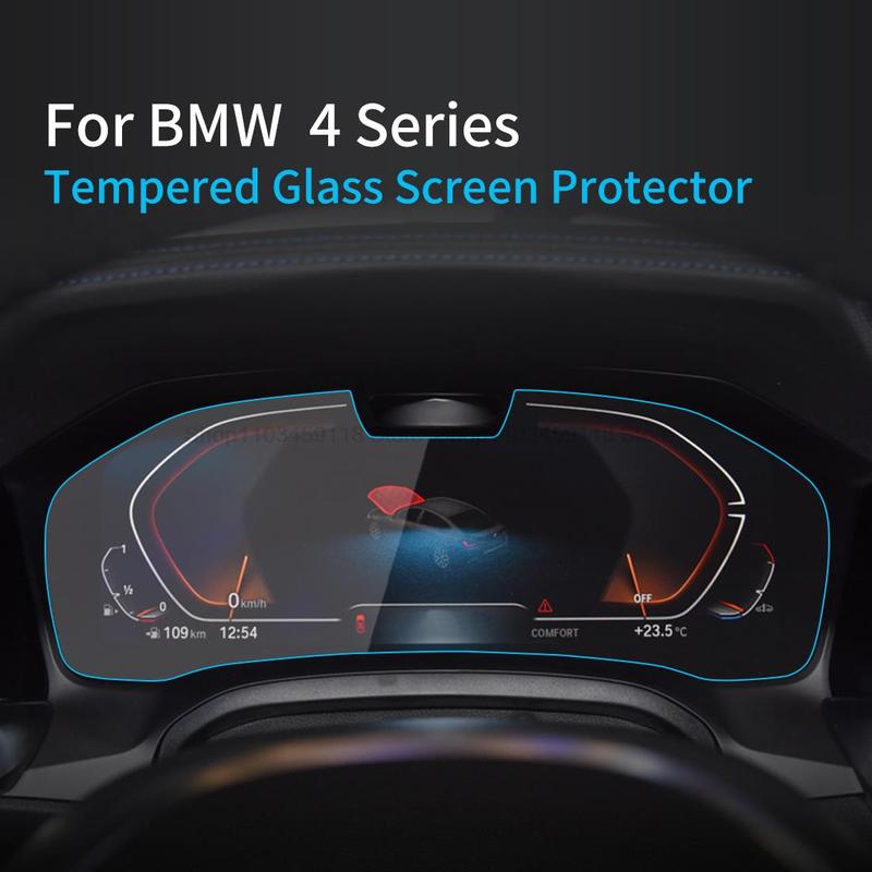 Tempered Glass Screen Protector Film For BMW 4-Series G22 G23 G26 MK2 trument dashboard anti-scratch Accessories