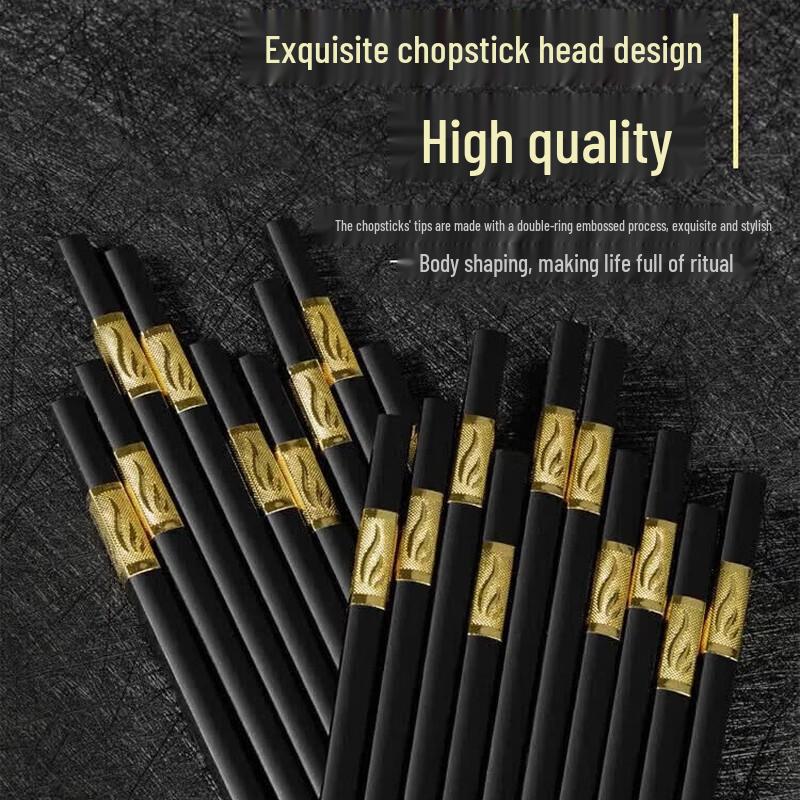 Nick High-Grade Alloy Chopsticks Set
