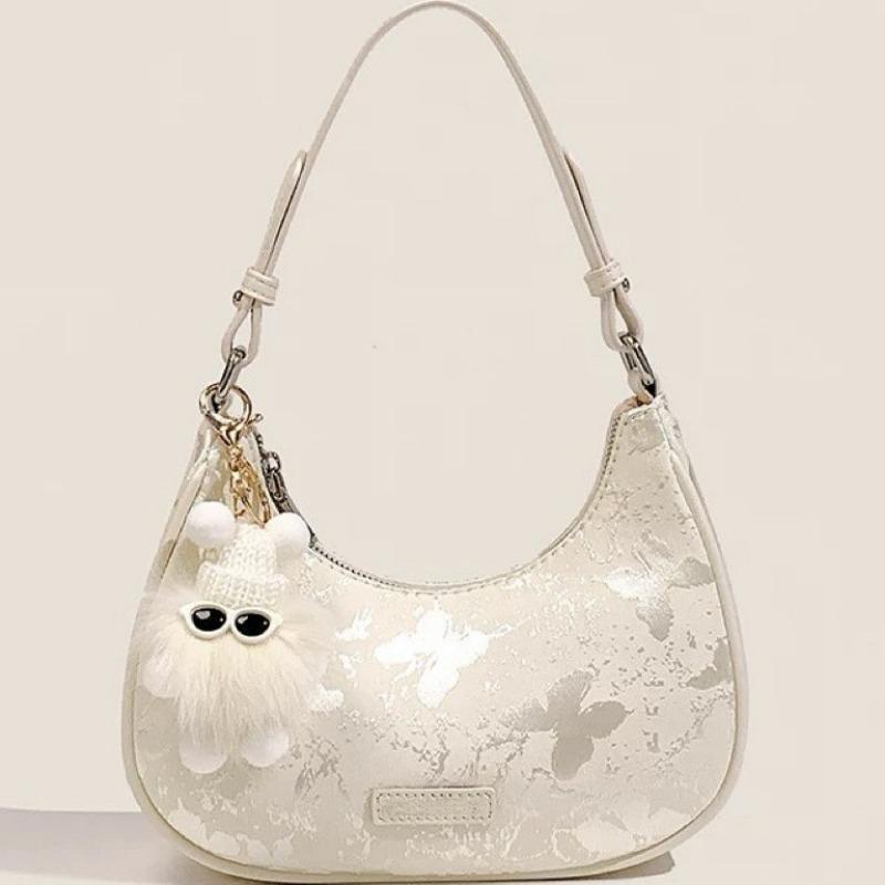 Niche Design Crescent-shaped Bag, Fashionable Commuting Underarm Bag, Single-shoulder Crossbody Bag