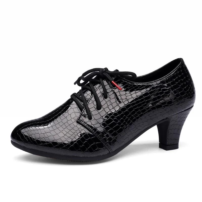 Damen Professionelle Tanzschuhe Neue Mädchen Tango Gesellschaftstanz Absätze Tanz Sneaker Damen Lateinamerikanische Schuhe Weiche Moderne Jazz Lederschuhe