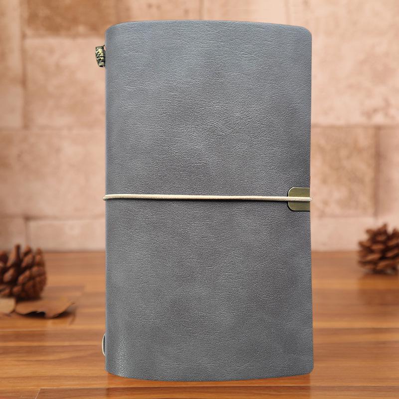 Retro A6 Portable Strap Notebook - Daily Diary & Business Notepad