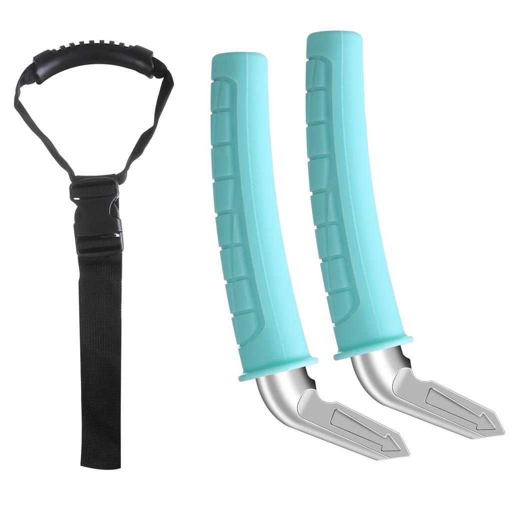 2 Pack Car Door Handle Supports Up To 450lbs Comfortable Grip Portable Assist Grab Handle for Elderly