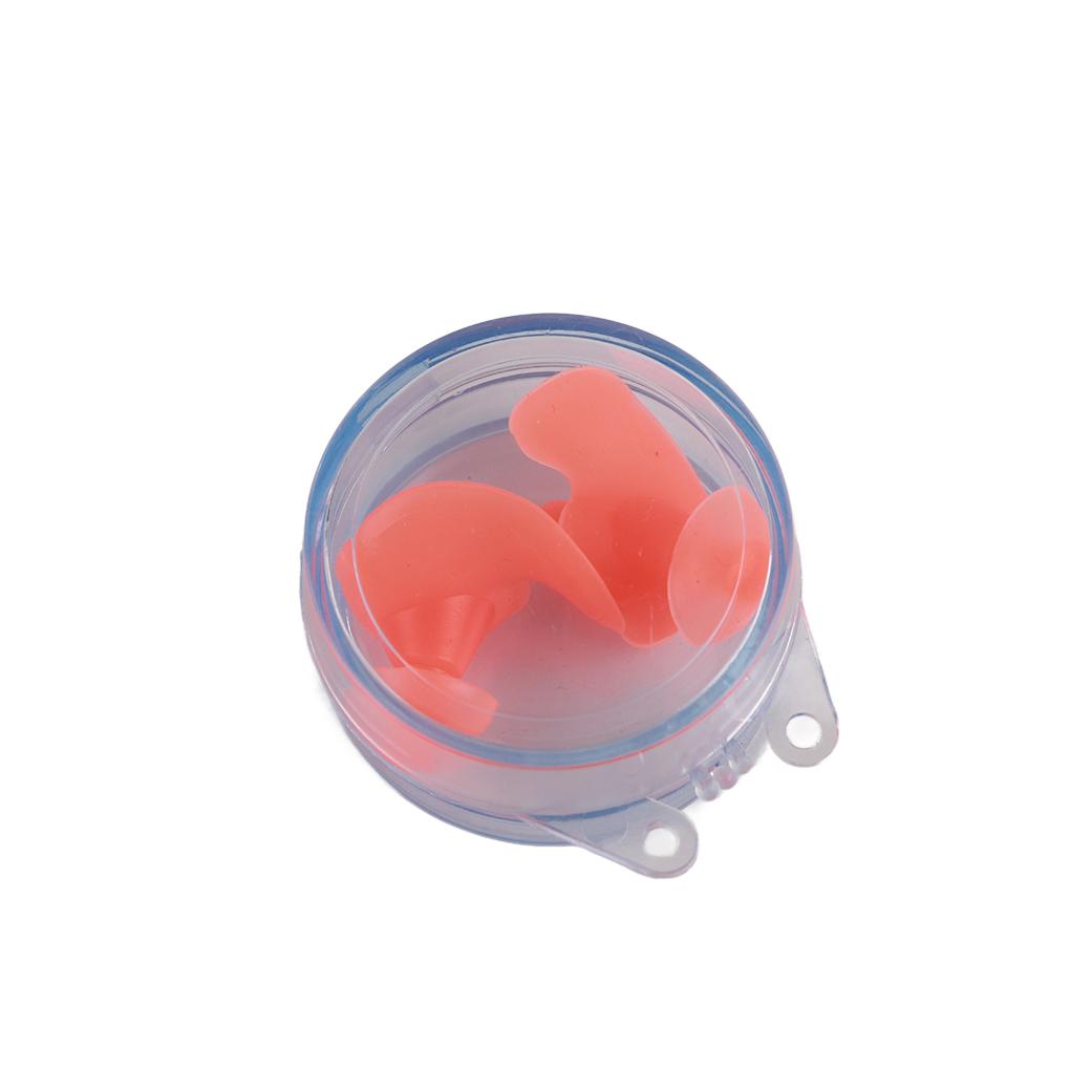 

1 пара водонепроницаемых силиконовых берушей для плавания для взрослых пловцов и детей, дайверов, мягкие противошумные беруши