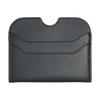 Acne Studios Logo Multi-Slot Leather Card Holder Women Accessories Black CG0234-900
