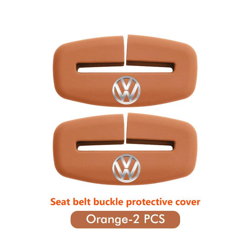 wer5For Volkswagen VW Car Seat Belt Collision Avoidance Sleeve Safety Lock Buckle Cover Scirocco Jetta Beetle Golf 4 5 6 Passat Polo