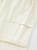 IKALOOK Spring/Autumn Loose Fit Elastic String Cargo Pants Dpt122