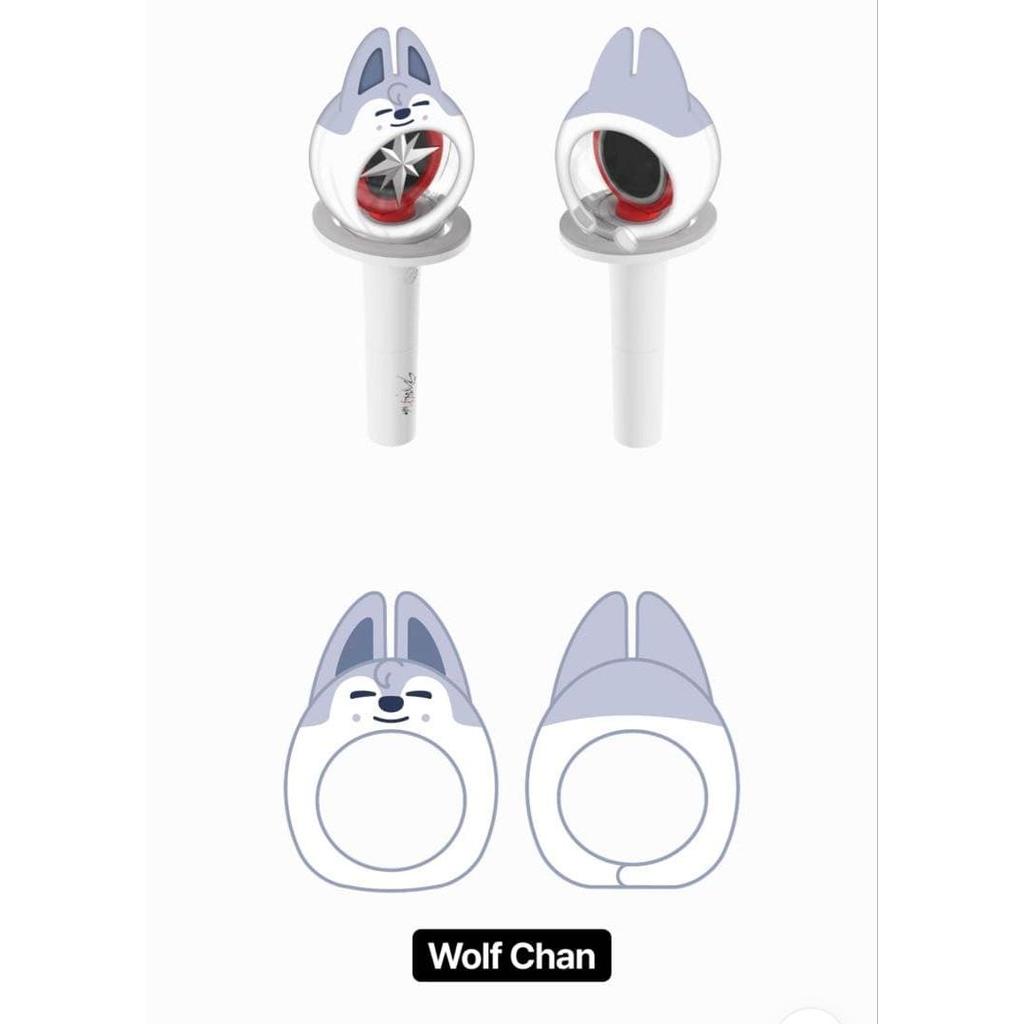 Used Stray Kids LIGHT STICK COVER Wolfchan