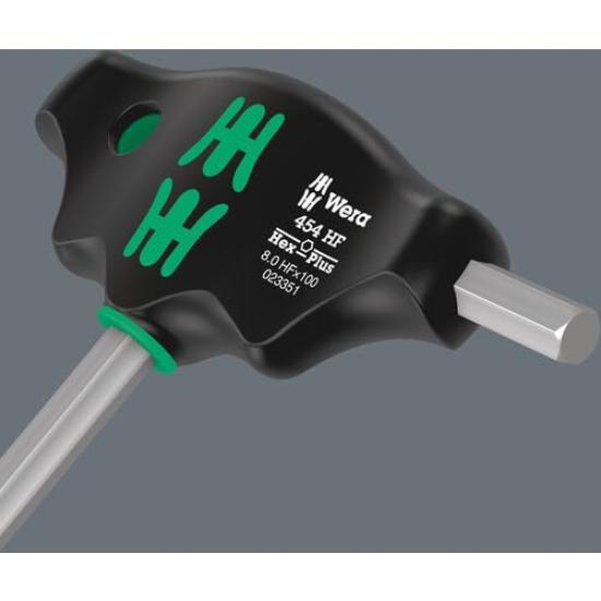 Wera 454 Hex 6 x 200 023348 T-Handle Driver, HF, mm,