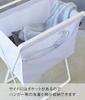 Yamazaki Tower Folding Laundry Basket, White, Approx. 46cm W X 35.5cm D X 70cm H (When In Use), 5661