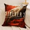 S-Stalker 2 Cool Game Cushion Cover Silky Short Plush Invisible Zipper Dustproof Sofa Pillow Case For Home Decor