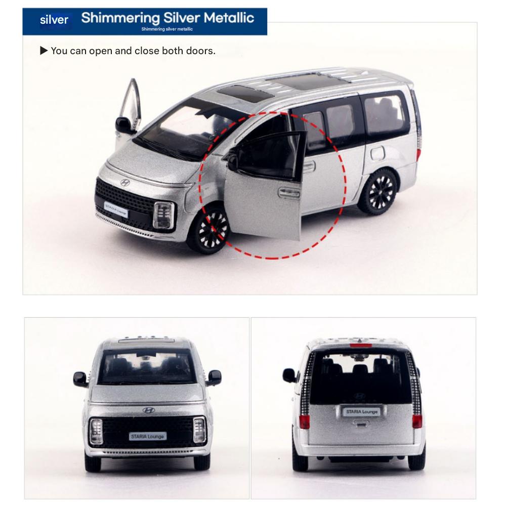 Hyundai Staria Rounds Металлическая мини-машинка с инерционным механизмом