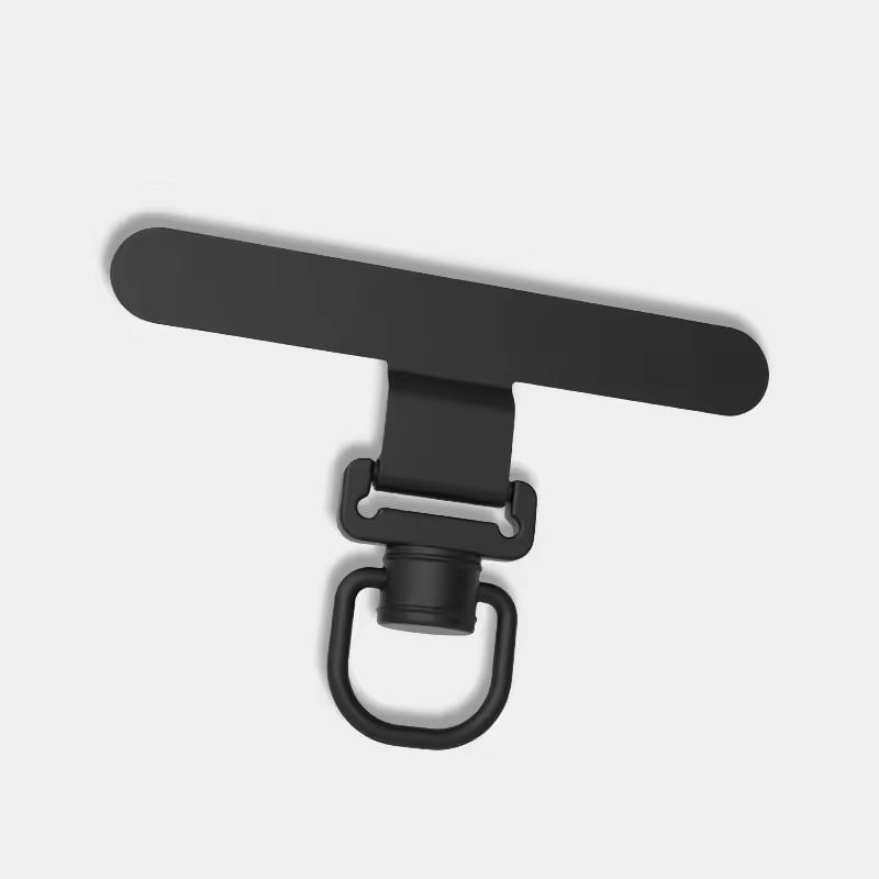 

360° Rotating Phone Gasket Lanyard Stainless Steel Tether Tab Ultra-thin Phone Case Clip Back Sticker Connecting Hanging Piece Other
