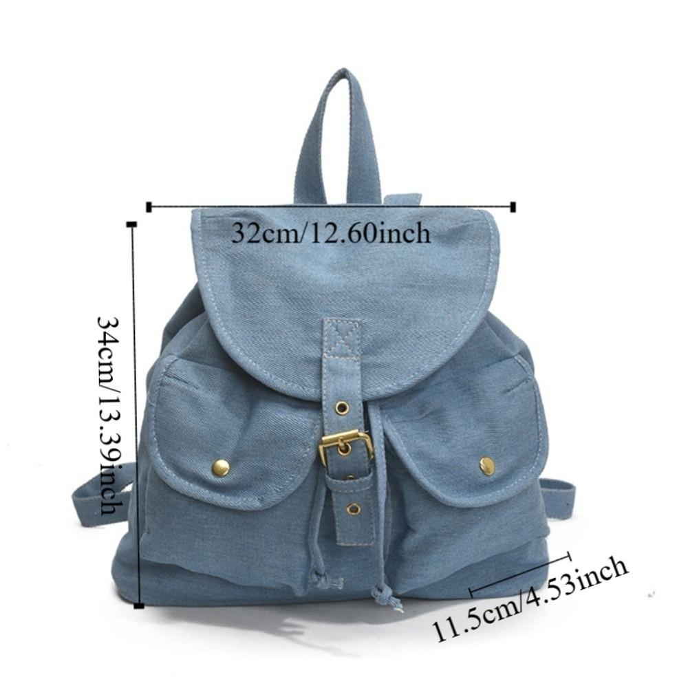 Large Capacity Oxford Cloth Shoulder Bag Korean Style Girl Travel Rucksack Daily
