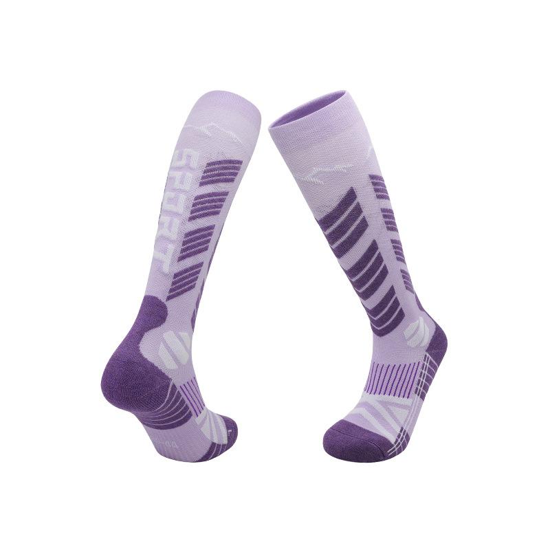 2026 Winter Professionelle Skisocken Verdickte Wollsocken Herren und Damen Langschaft Thermische Schneesocken Sportschnee Socken