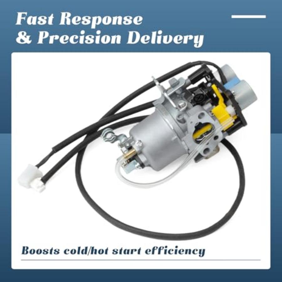 Huayi OEM Carburetor Compatible with Predator 5000 Watts Dual Fuel Inverter Generator 71367 70143 Carb Replacement with Gaskets