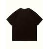 Europäische Größen Herren Chicago Skyline & Bären Silhouette Grafik T-Shirt - mit Oranger Stadtsilhouetten-Design
