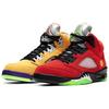 Air Jordan 5 Retro SE What The Unisex-Sneaker Mehrfarbig Varsity-Maize Court-Purple CZ5725-700