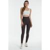 Sport-Leggings aus Tauchstoff mit extra hoher Taille