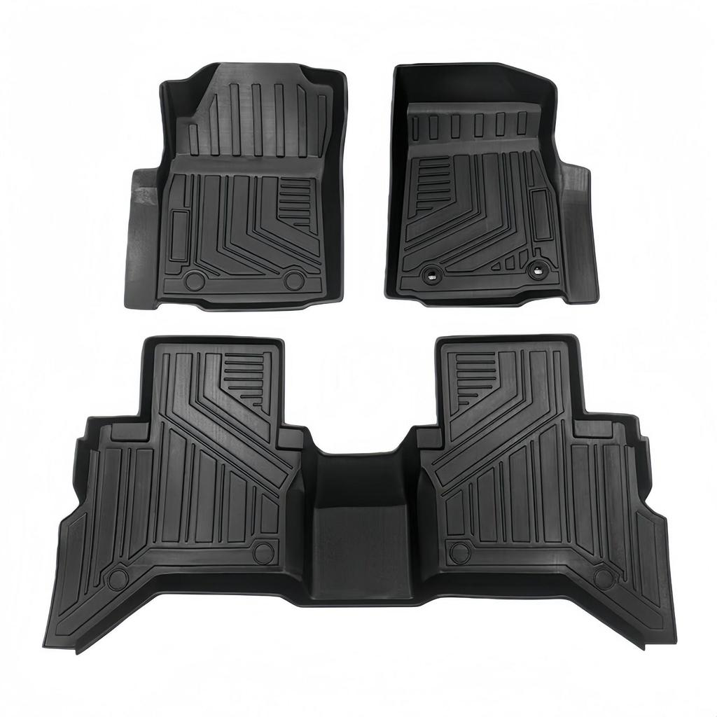 TPE Floor Mats for 2015-2021 Toyota Hilux Revo Manual Right-Hand Drive