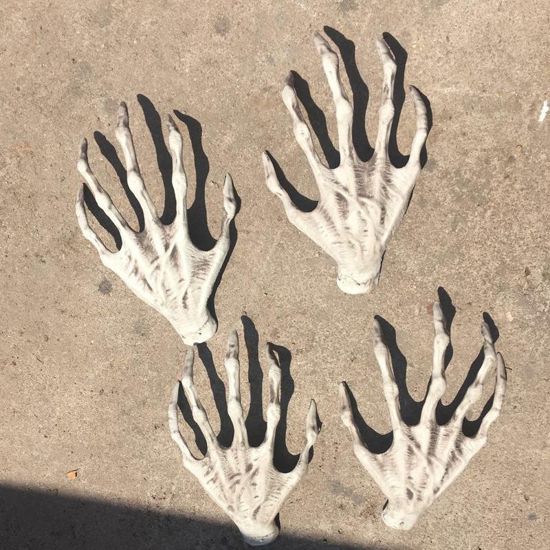 Halloween decorations: witch hands, haunted house props, spooky props for bars and secret rooms