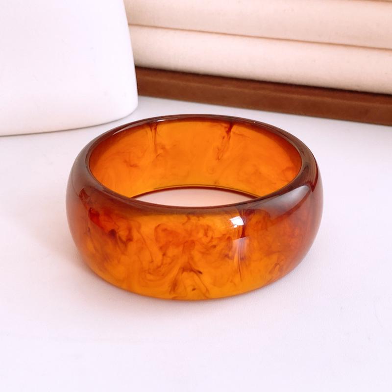 Acrylic Ombre Round Vintage Minimalist Autumn/Winter Bracelet
