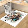 1pc,Home Decor Rug, Office Carpet, Chair Mat, Outdoor Rug Gift - Vibrant Art Print Design