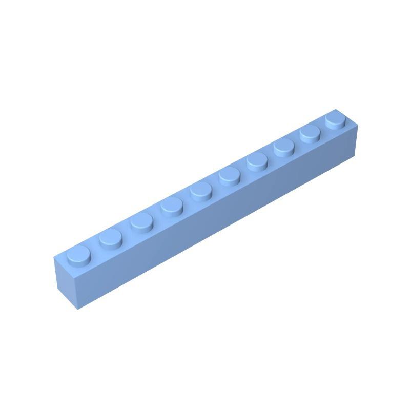 10pcs 6111 Brick 1 X 10 Collections Bulk Modular GBC Toys For Technical MOC Set DIY Compatible Sale Buildings Block