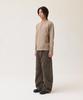 Akesi Marc Henley Neck Knit_Mocha